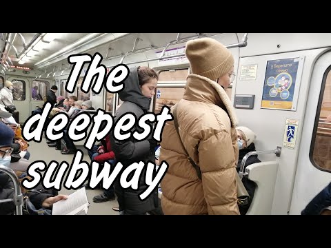The Deepest Metro in Saint Petersburg 🚇 Russia