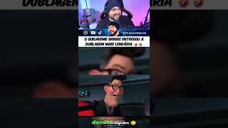 🤣 "WILSON, DEMITA ALGUÉM!" O GUILHERME BRIGGS entregou a dublagem mais lendária kkk