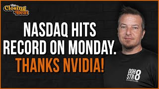 Nasdaq Hits Record On Monday As Nvidia Shares Up 2%