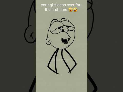 your gf sleeps over for the first time 🤣🤣(4k memes) click on the blue button above