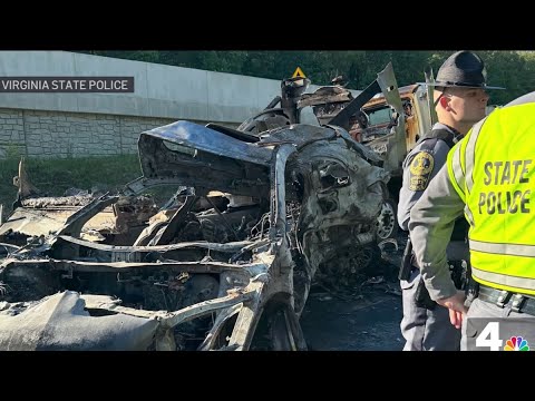 Witness to deadly I-95 chain reaction crash describes chaos | NBC4 Washington