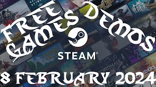 Steam Free Games And Demos 8 February 2024 - GogetaSuperx