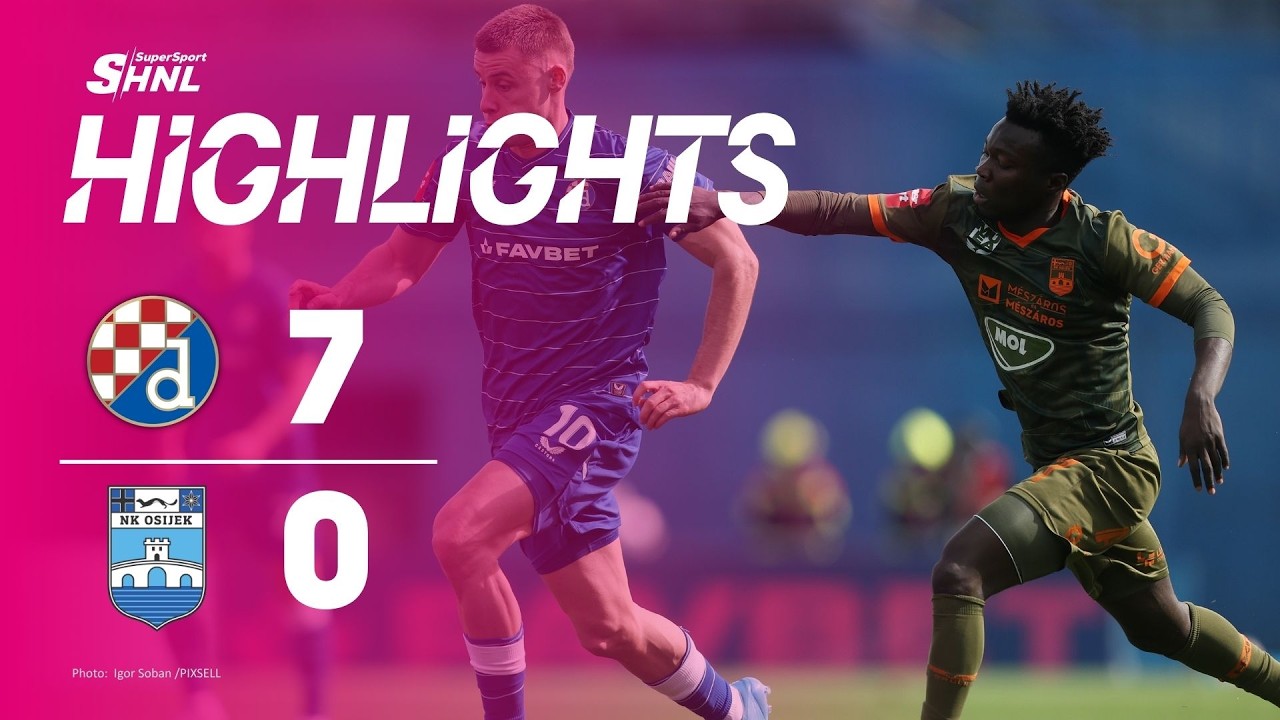 GNK Dinamo Zagreb vs NK Osijek Highlights