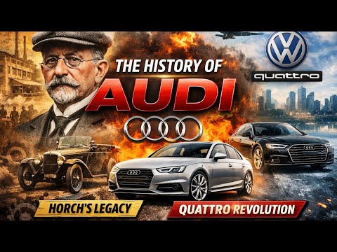 The Untold Story of Aud From August Horch to Quattro Innovation 🚗🔥