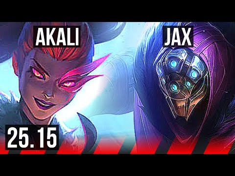 AKALI vs JAX (TOP) | KR Diamond | 25.15