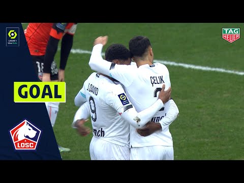 Goal Andreaw GRAVILLON (21' csc - LOSC LILLE) FC LORIENT - LOSC LILLE (1-4) 20/21