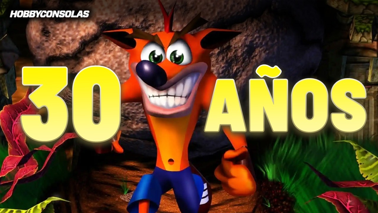 30 AÑOS de CRASH BANDICOOT, el plataformas que revolucionó PlayStation