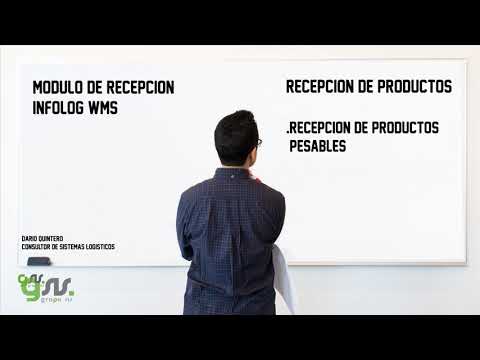 Módulo de Recepción INFOLOG WMS