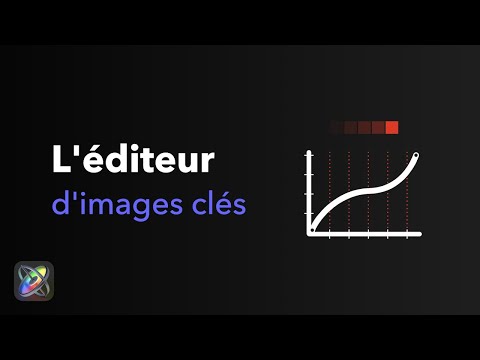 L'éditeur d'images clés de Motion