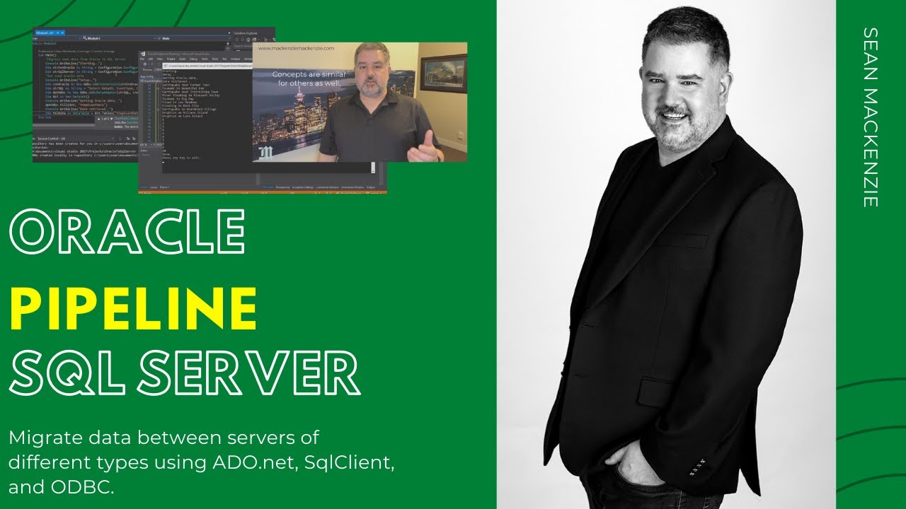 Migrate Data from Oracle to SQL Server Using .net Pipelines - Example