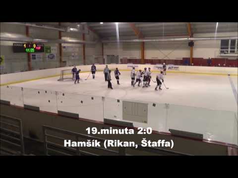 MH SUPERLIGA 1. kolo (jaro 2017)  Los Bomberos vs. Rockets  2:1 - sestřih gólů