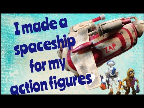 How to make a spaceship out of a washing up bottle. #howto #scratchbuild #starwars