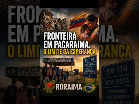 FRONTEIRA EM PACARAIMA. O LIMITE DA ESPERANÇA.