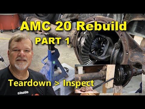 AMC 20 Tear-Down | Rebuild Part 1 | Jeep CJ7 | Project Rowdy Ep041