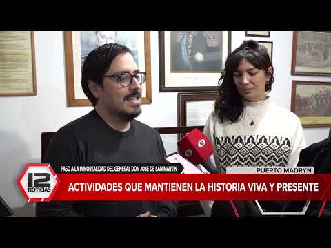 MADRYN | PASO A LA INMORTALIDAD DE SAN MARTIN: ACTIVIDADES QUE MANTIENEN LA HISTORIA VIVA Y PRESENTE