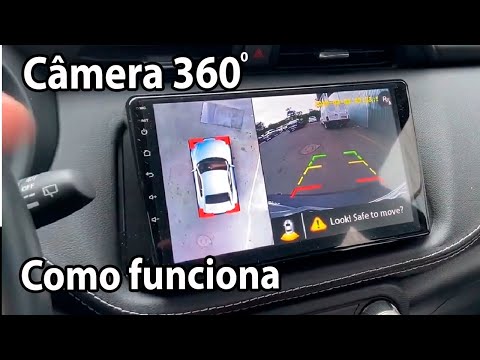 How does a 360-degree camera for cars work?