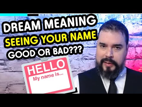 Dream about hearing Your Name (Someone Calling your Name Dream Meaning)