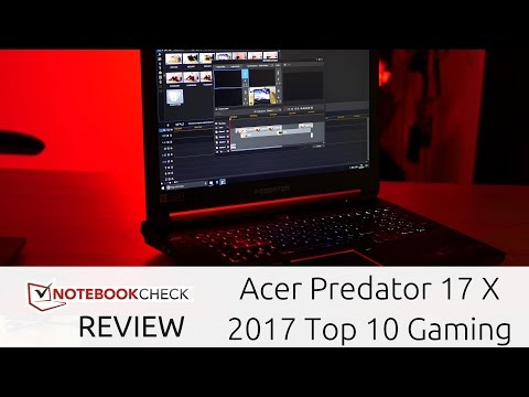 Acer Predator 17 X Review. Detailed. Gaming with GTX 1080 enters our top 10