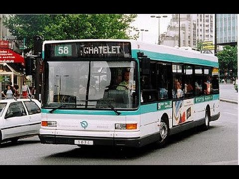RATP Busse in Paris 2013 - buses in Paris - les bus à Paris