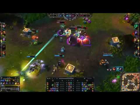 126 Annie ULT hitting 5 people, KR LOL Highlight