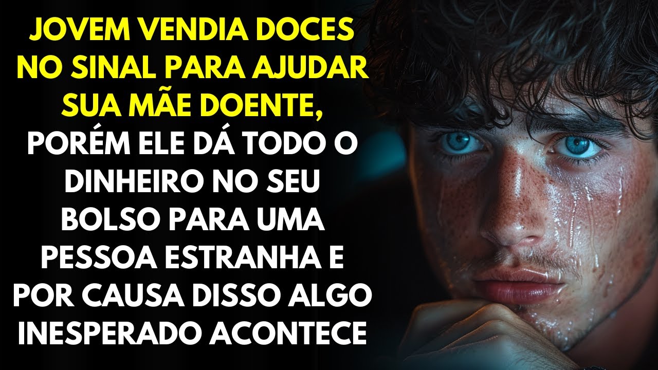 Jovem Vendia Doces No Sinal Para Ajudar Sua Mãe Doente, Porém Ele Dá Todo o Dinheiro Para Outro