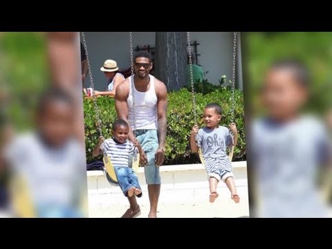 L'ex-femme d'Usher cherche à obtenir la garde de leur fils après un accident dans une piscine