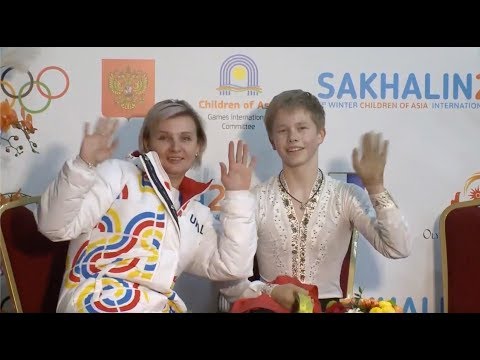 Georgyi MARKOV - I Winter Children of Asia Games Junior Men - Short Program - 14.02.19