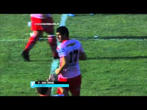 Gol de Córdoba. Brown 3 Los Andes 1.Fecha 21.Torneo Primera B Nacional.FPT