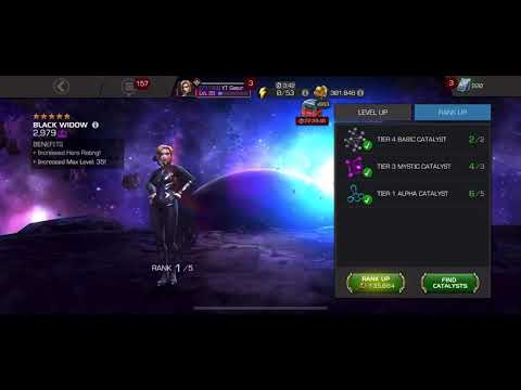 Black Widow Claire Voyant Rank Up