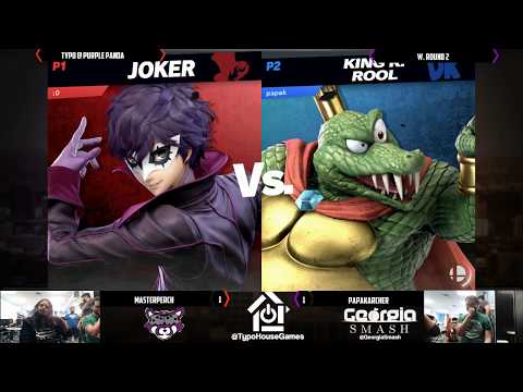 Panda Smash Monday 4/22/19 - DH| MasterPerch(Joker) VS PapaKarcher(K. Rool)-W.
