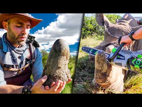 Cutting Off a Rhino's Horn to Stop Poachers: The Brutal Reality of Conservation