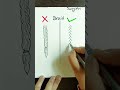 Easy Technique to draw Braids❌✅🔥#braids #shorts #shortsfeed #sangitriartfiesta