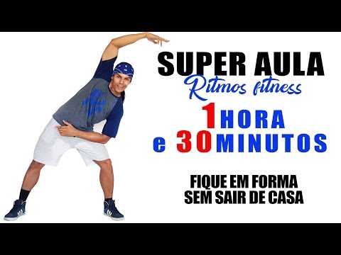 SUPER AULA | Ritmos Fitness | 1 HORA  30 MINUTOS | Queime Gordura e Perca Peso | Irtylo Santos