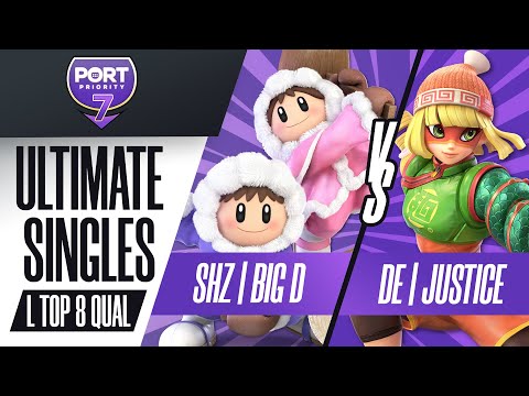 Port Priority 7 | Ult Singles - SHZ | Big D vs. DE | Justice - Losers Top 8 Qual