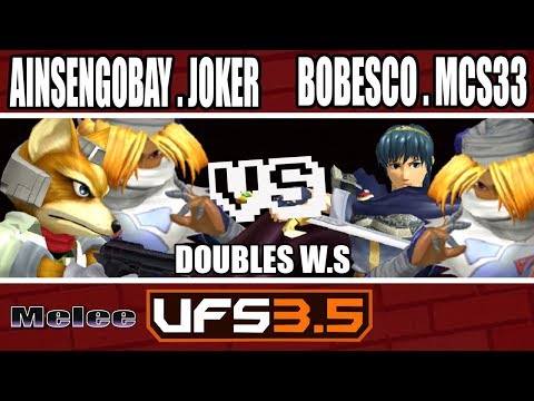 UFSmash 3.5 - Melee - Aisengobay/Joker VS Bobesco/McS - Winners Semi-Final