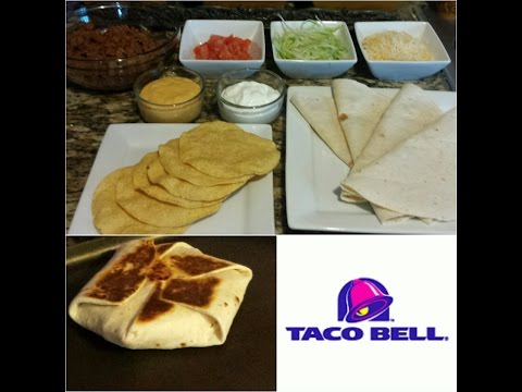 RECETA DE CRUNCHWRAP ESTILO TACO BELL