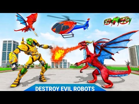 Dragon Robot Police Truck Games | Latest Game