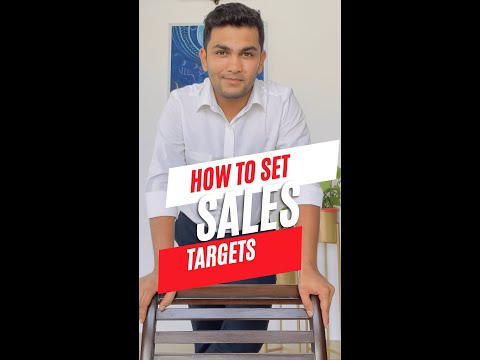 Set targets that you and your team can control, not wish upon!