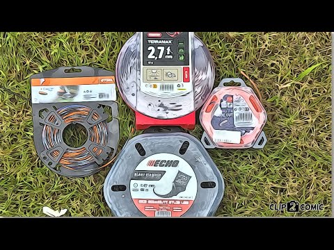Trimmer line 2,7mm/0,106in. (Stihl vs Echo vs Husq vs Oregon) CF3 pro, Black Dia, Core Cut, Terramax