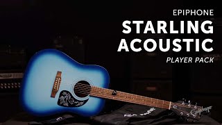 Video thumbnail for Unboxing The Epiphone Starling Acoustic Guitar Player Pack - Demo & Review by OfficialEpiphone