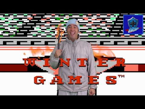 winter games nes gameplay