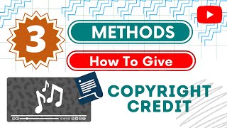 3 Common Methods to Give Credit to Music on YouTube | 2024