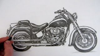 Advanced Motorcycle Drawing