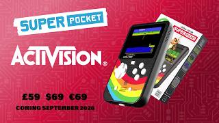 HyperMegaTech! -  Super Pocket Activision Edition - Announce Trailer