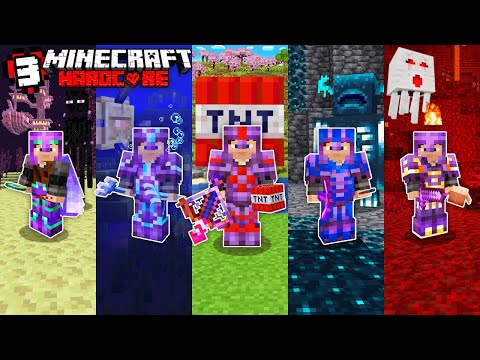 Incredible: Custom Armor for Every Enchantment in Hardcore Minecraft!