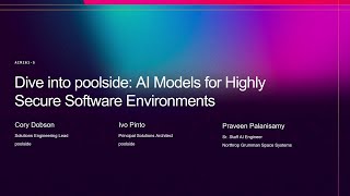 AWS re:Invent 2025 - Dive into Poolside: AI Models for Highly Secure Software Environments (AIM261)