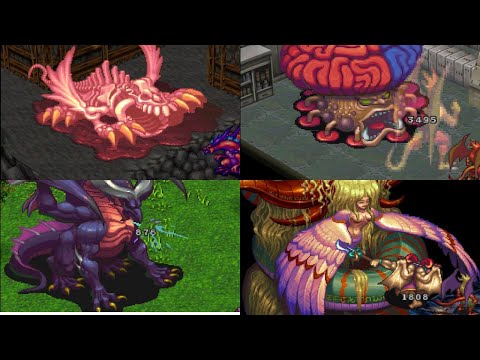 Breath of Fire 3 Bosses get Destroyed!