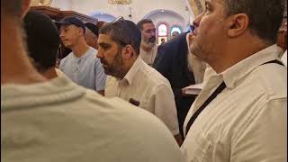 אתמול כ''ה באלול בקבר רבי מאיר בעל הנס יחד עם הרב שלמה בצרי שליט"א