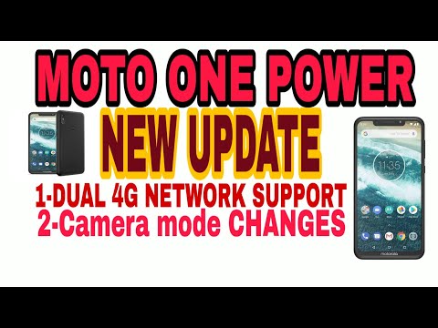 MOTOROLA ONE POWER NEW UPDATE ANDROID 9