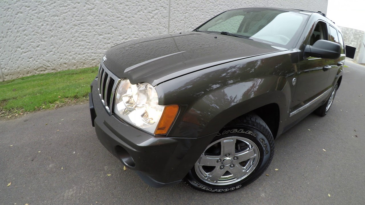 4K Review 2006 Jeep Grand Cherokee Limited 4x4 Virtual ...